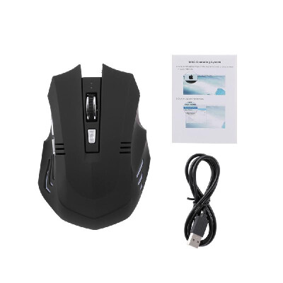 

Wireless Gaming Mouse 1600DPI Adjustable DPI BT Rechargeable Mice Ergonomic Mice for Game&Office Use