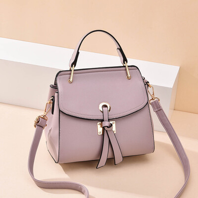 

Baggage lady handbag simple large capacity commuting slant bag Korean version Baitao lady single shoulder to send her mother