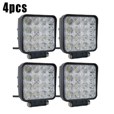 

2Pcs Car Truck 48W LED Work Light 6000K 12V 24V Lamp Spotlight Accessories Set