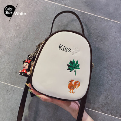 

luxury handbags women bags designer Fashion Embroidery crossbody bags for women 2019 PU leather womens shoulder bolsa feminina