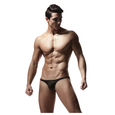 

Tailored Mens Underwear Lycra Cotton Comfortable Low Waist belt U Convex Briefs