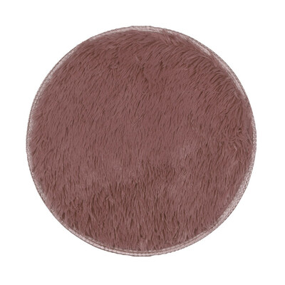 

Siaonvr 4040CM Thickened Circular Carpet Mats Dining Room Bedroom Carpet Floor Mat