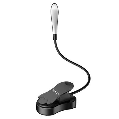 

USB LED Table Lamp With Clip Desk Folding Night Light Touch Adjustable Lighting For Reading