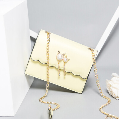 

Summer Ins Hand-held Ladies Up-to-date Korean Version Baitao Chain Single Shoulder Slant Bag Fashion