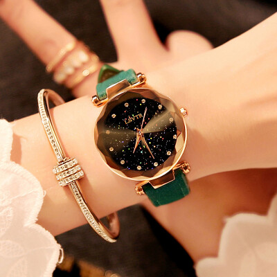 

Shake the same ladies watch waterproof fashion women 2019 new students Korean version of simple fashion casual atmosphere