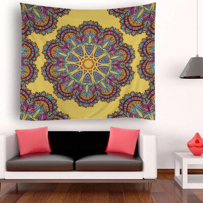

Tapestry Wall Hanging Mandala Tapestries Wall Decorations Tapestry for Bedroom Living Room Dorm 512"X591"