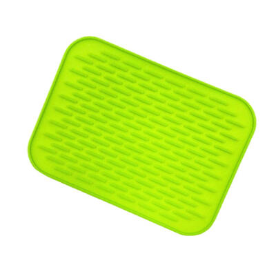 

Heat Resistant Insulation Anti-Scalding Silicone Placemat Kitchen Drain Pad