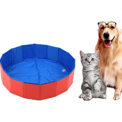

Foldable Pet Bath Pool Collapsible Dog Pool Pet Bathing Tub Pool for Dogs Cats