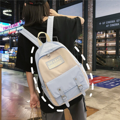 

Junior high school student Shenya schoolbag girl Korean version high school dormitory ulzzang shoulder bag girl student ins girl