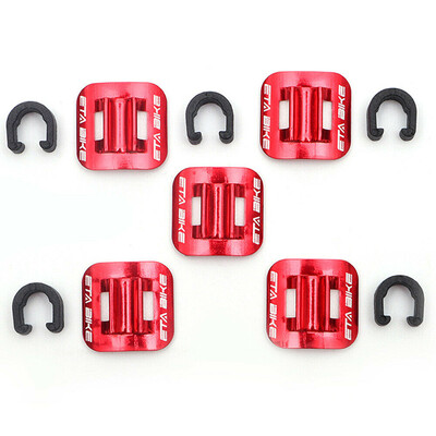 

Bicycle Line Guide Tubing Fixed Clamp Clip C Shape Cord Holder 5pcs Accessories