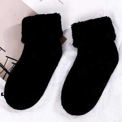 

Thermal Kids Socks Real Wool Thick Velvet Winter Warm Toddler Newborn 0-3Years Children Socks Baby Girls Boys Socks