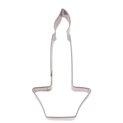 

Christmas Candle Cookie Mould Biscuit Pastry Fondant Stainless Steel Mould