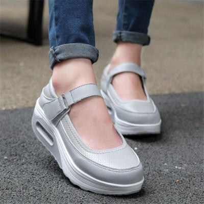 

QIAOJINGREN 2018 Summer women flat platform shoes ladies suede leather flat shoes women slip-on casual shoes moccasins creepers