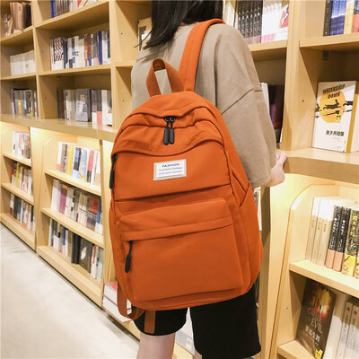 

Ancient sense of double shoulder bag female large capacity ins fashion travel backpack college students schoolbag
