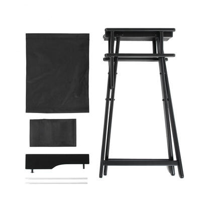 

Greensen Professional Folding Aluminum Alloy Makeup Artist Directors Face Painters Chair for Home Salon