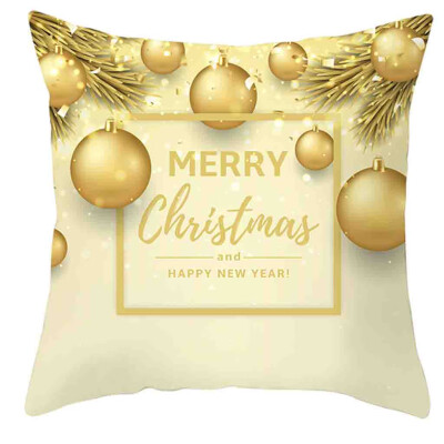 

Tailored Christmas Pillow Cover Decor Pillow Case Sofa Waist Throw Cushion Cover