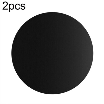 

2Pcs Round Baking Mat Oven Microwave Cookie Pizza Sheet Non-stick Cushion Pad