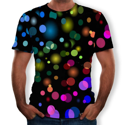 

Toponeto Mens 3D Printed Funny Round Neck Short Sleeves Fashion T Shirt Blouse Tee