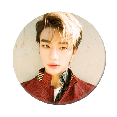 

KPOP Stray Kids New Album Same paragraph Personalized Round Badge Super Cute Bag Pendant Boys Girls Accessories Hot Gift for Fan