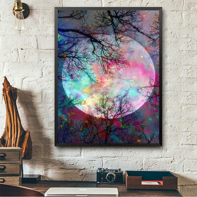 

Siaonvr Diy Oil Painting Paint By Number Kit 16×20 Inch Home Wall Art Picture For Living