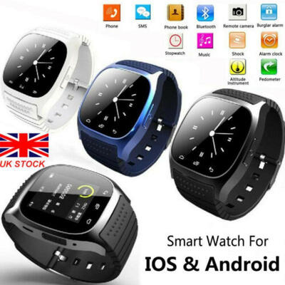 

Phone Mate Sync Smart Watch WIFI Bluetooth Wristwatch for Android IOS Phone M26