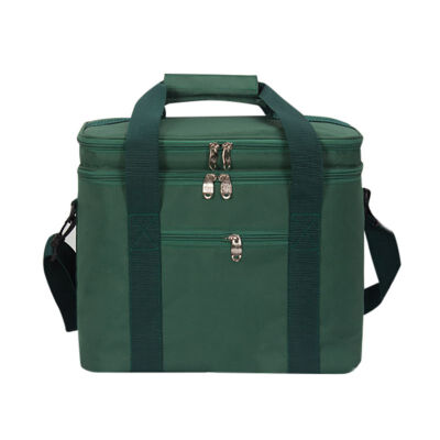 

Lunch Bag Large Waterproof Aluminum Alloy Cooler Insulated Thermal Zipper Picnic Box Ice Bag Container Handbags