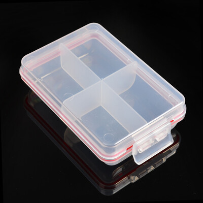 

Saidsome Plastic Compartments Fishing Lure Bait Hook Tackle Storage Box Case Container fishing bait fishing lure
