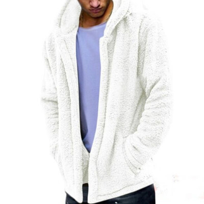 

Mens Solid Thick Warm Autumn Winter Long Sleeve Loose Coat Jackets Pullover Top