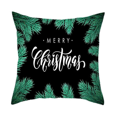 

Siaonvr Christmas Pillow Cover Decor Pillow Case Sofa Waist Throw Cushion Cover