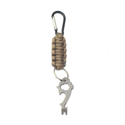 

Outdoor Survival Emergency Pocket-Size Multi Tool Card Keychain