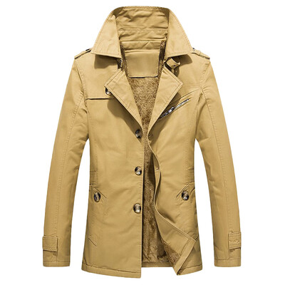 

Winter Fluffy Lined Button Up Jacket