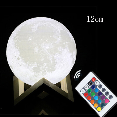 

Gobestart 3D USB Hand Shot Lights Moon Night Light Moonlight Table Desk Moon Lamp Gift