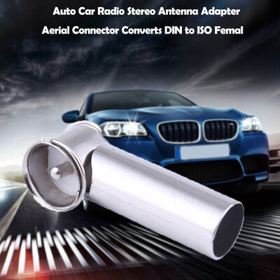 

Tailored Auto Car Radio Stereo Antenna Adapter Aerial Connector Converts DIN to ISO