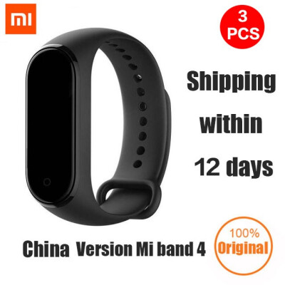 

Newest 2019 Original Xiaomi Mi Band 4 Smart Color Screen Bracelet Heart Rate Fitness 135mAh Bluetooth50 50M Swimming Waterproof