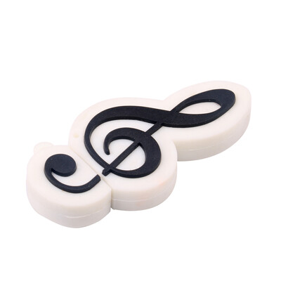 

Cartoon Cute Musical Music Note Shape USB Flash Drive USB 20 Flash Disk 1GB 2GB 4GB 8GB 16GB 32GB Pen Drive Memory Flash Card U D