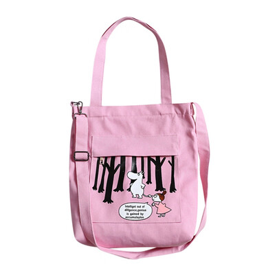 

8 Style Crossbody Canvas Bag One-shoulder Travel Storage Bag with Zipper for Closet Organizer Clothes Storage 35x33x6cm