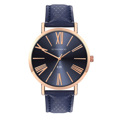 

Business Style Women Watches Simple Dial Ladies Analog Quartz Wristwatch High Quality Leather Strap Clock Relogio Feminino