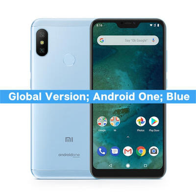 

Global Version Xiaomi Mi A2 Lite 3GB 32GB Mobile Phone 584 Inch Full Screen Snapdragon 625 12MP Dual Camera Android 81