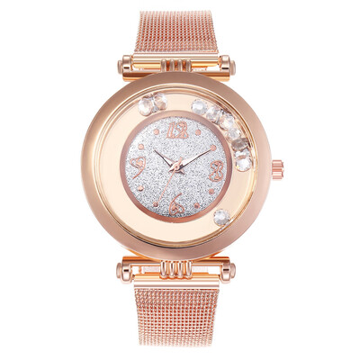 

Explosion models womens simple alloy mesh belt watch female models quartz watch generation