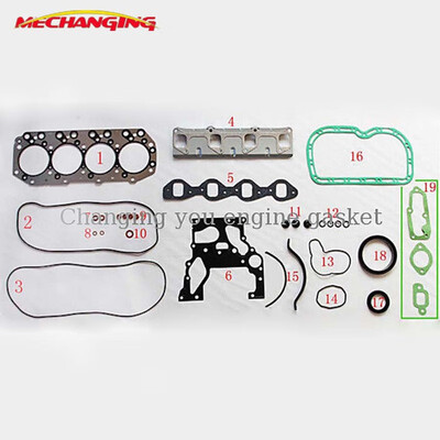 

4JA1 4J41 4JB1 For ISUZU CAMPO KB 25 D KBD27 Full Set Engine Parts Auto Parts Engine Rebuilding Kits Engine Gasket 51017900