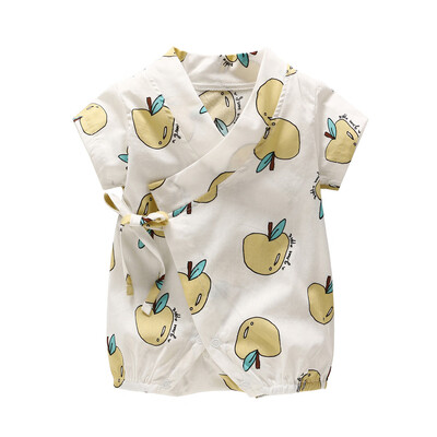 

Newborn Infant Baby Boy Girl Yarn Robe Floral Kimono Romper Jumpsuit Clothes