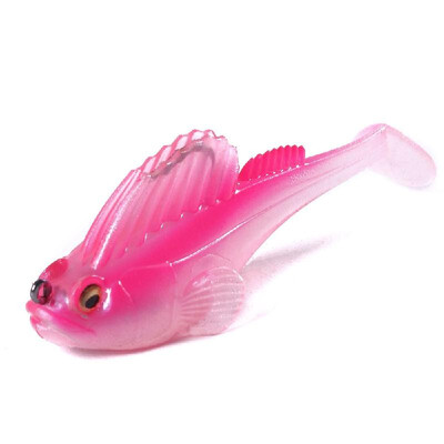 

7cm 14g Fishing Lure Lead Head Artificial Soft Bait with Tail