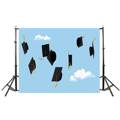 

Toponeto Graduation Backdrops Vinyl Wall 5x3FT Digital Background Photography Studio A