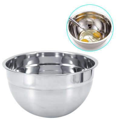 

5 Sizes Stainless Steel Thicker Mixing Bowl With Lid Baking Salad Bowls Kitchen Cooking ToolsStainless Steel Salad Bowl