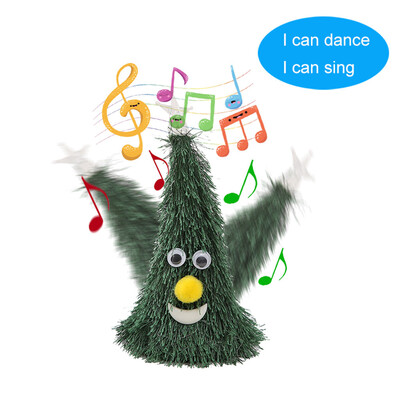

〖Follure〗1PC Christmas Music Swing Party Electric Hat Tree Creative Decoration Supplies