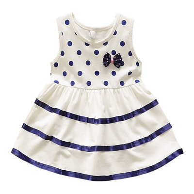 

Summer Baby Girls Princess Dress Children Kids Cute Clothes Summer Sleeveless Dresses Vestidos Baby Clothing