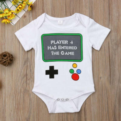 

Infant Newborn Baby Boy Girl Long Jumpsuit Romper Bodysuit Cotton Clothes Outfit