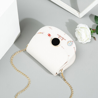 

Fresh Summer Girl fresh Summer Chaohan version 100 shoulder slanted fashion saddle bag