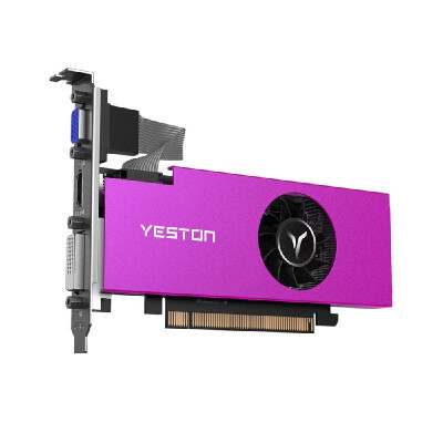 

Yeston RX550-4G D5 LP Graphics Cards Radeon Chill 4GB Memory GDDR5 128Bit 6000MHz VGA HDMI DVI-D GPU
