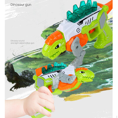 

YIWULAPistol Dinosaur Model Children Electric Kids Outdoor Game Boy gift